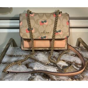 Coach Mini Strawberry Klare Purse!